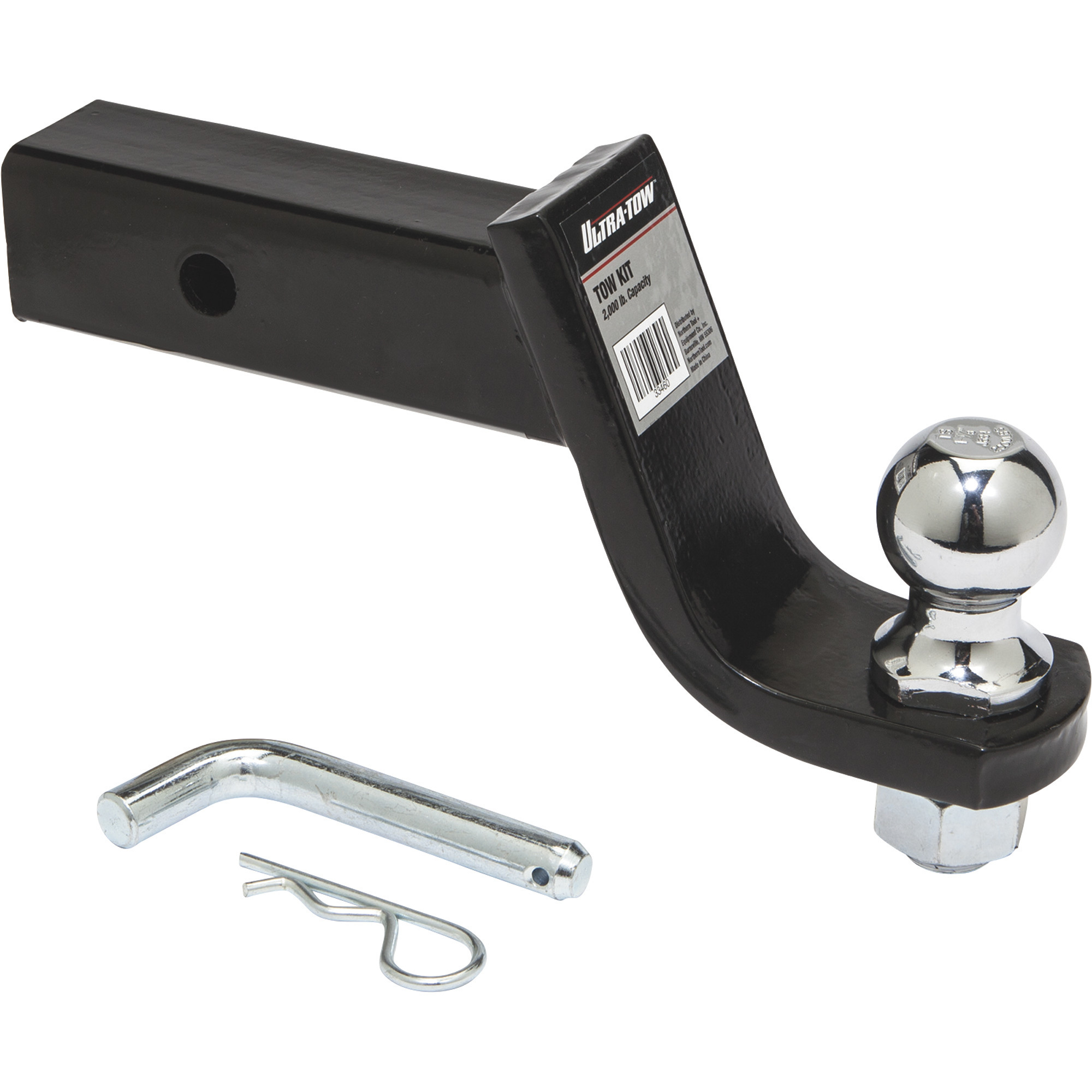 Ultra-Tow 2in. Towing Starter Kit, Class II, 2000-Lb. GTW, 4in. Drop
